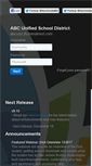 Mobile Screenshot of abcusd.illuminateed.com