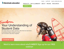 Tablet Screenshot of illuminateed.com